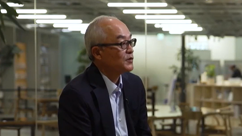 Sony CEO Hiroki Totoki on Long-Term Capital & Corporate Transformation Hiroki Totoki, CEO of Sony, speaks during an interview in a modern office setting, discussing long-term capital strategy, private credit, and how diverse capital solutions support corporate transformation.